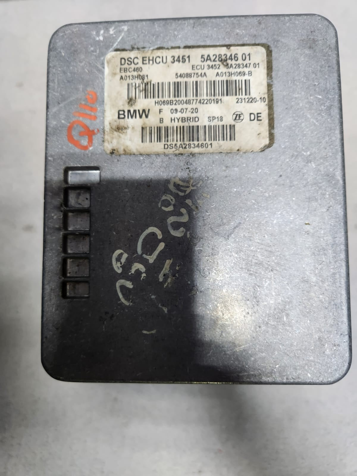 2020 BMW 530e Abs Pump 5A28346 5 Series G30 G31 OEM