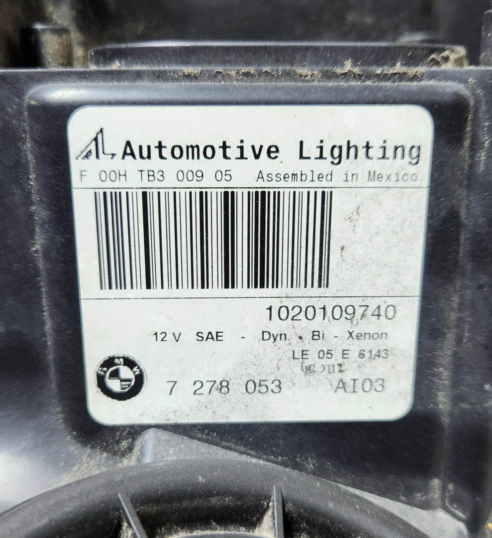 2007-2013 BMW X5 Adaptive Xenon Headlight 7278053 X5 E70 SAE OEM