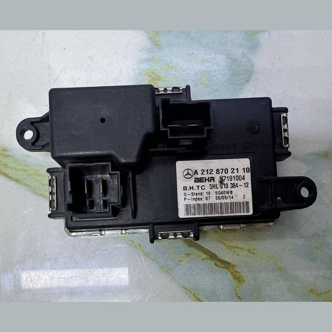2012-2015 Mercedes-Benz C250 Blower Motor Regulator A2128702110 C350, C300,