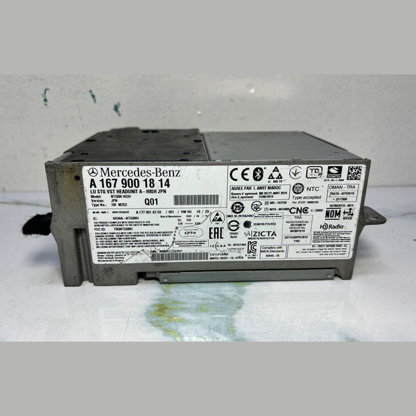 17-22 Mercedes W167 GLE-Class Radio Audio Multimedia Head Unit  A167 9001814 OEM