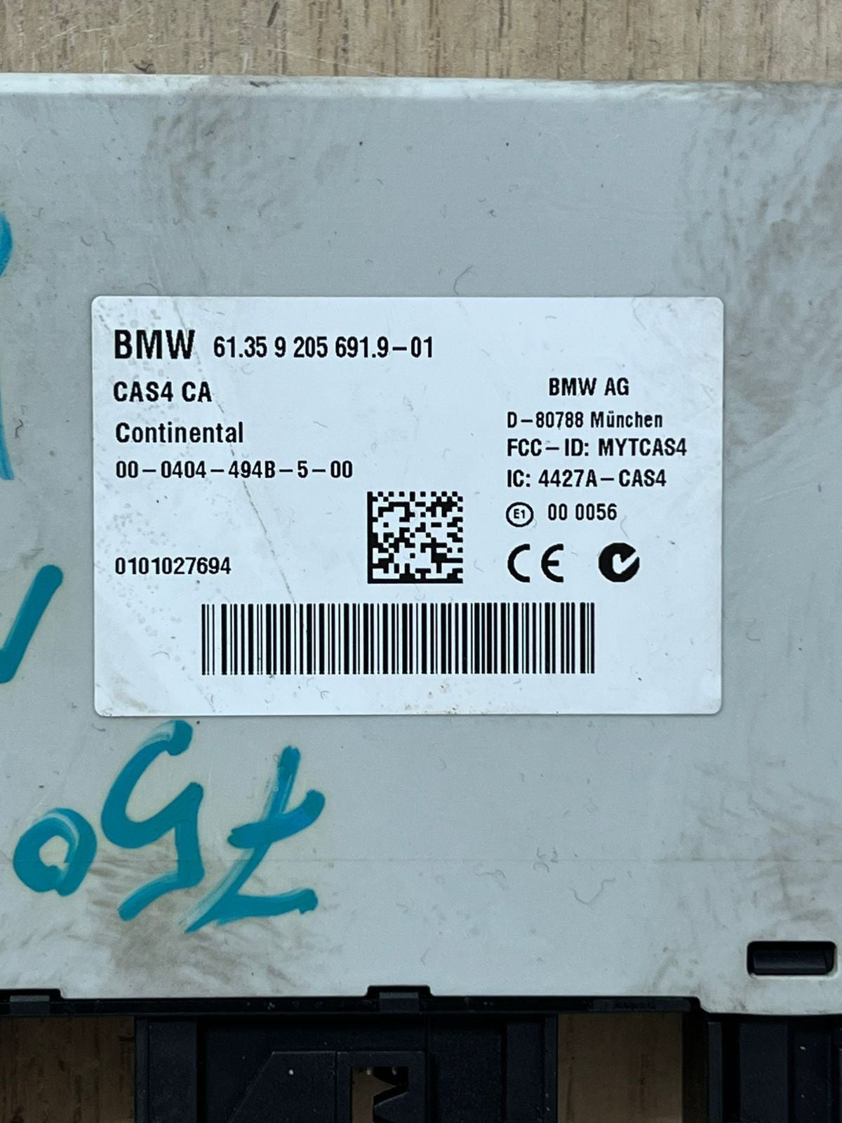 2009-2012 BMW 750i F02 N63 4.4 V8 Engine Control Module 7604075 ECU SET