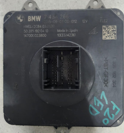 BMW Led Headlight Control Module 7434266 1 Series F20 F21 and 3 Series F30 F32 