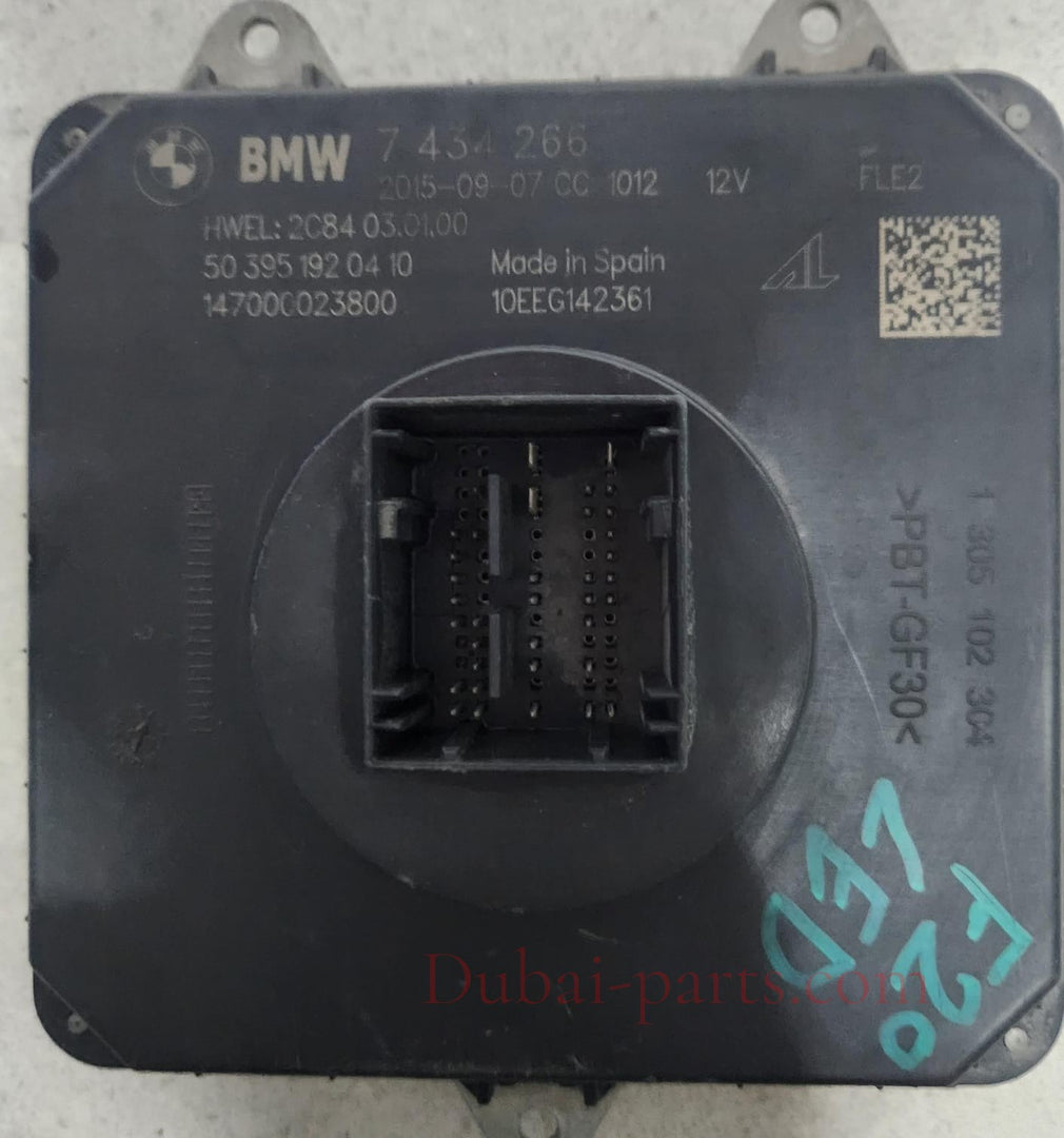 BMW Led Headlight Control Module 7434266 1 Series F20 F21 and 3 Series F30 F32 