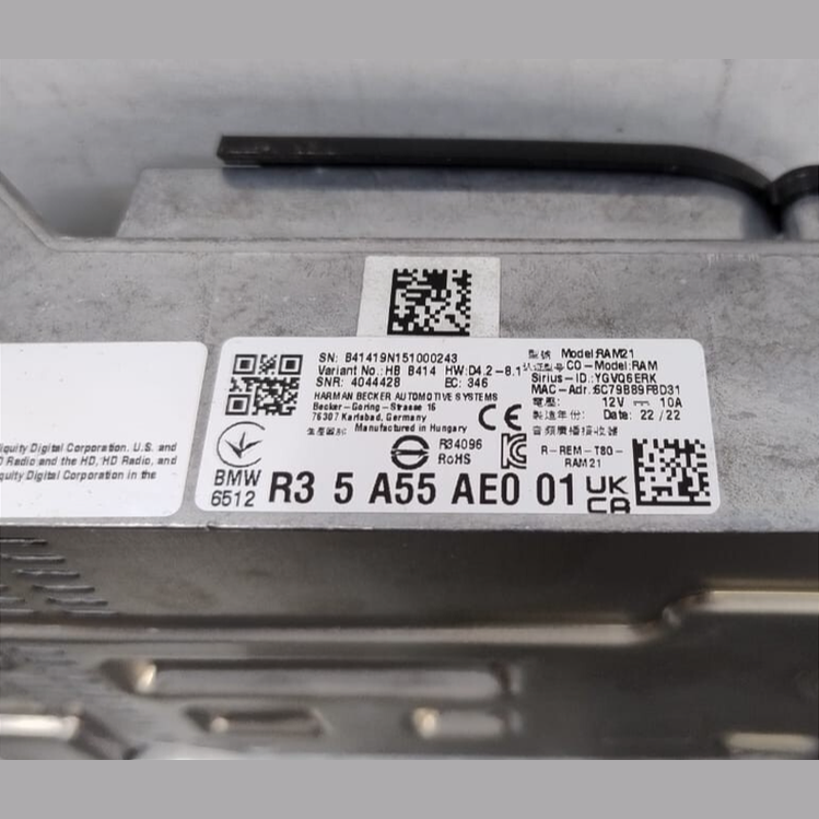 OEM BMW G80 AUDIO SOUND RECEIVER CONTROL UNIT MODULE AMPLIFIER 5A55AE0