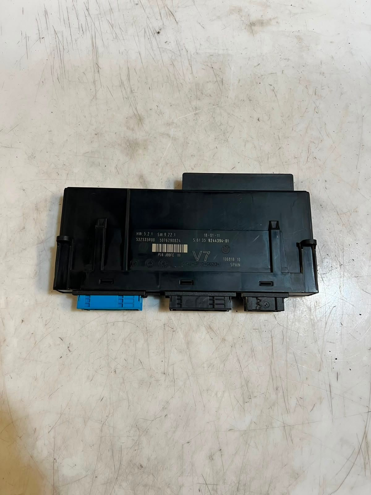 BMW F06 F07 F10 F11 F12 F13 JUNCTION BOX CONTROL MODULE UNIT ECU 9244394 OEM