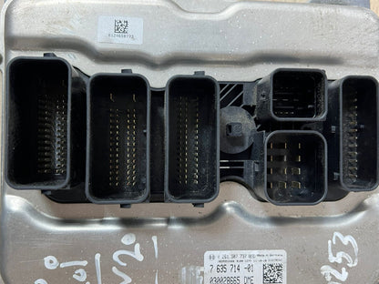 BMW F10 520I  X3 N20 ENGINE CONTROL UNIT DME ECU SET +CAS4 CA+ KEY - 7635714