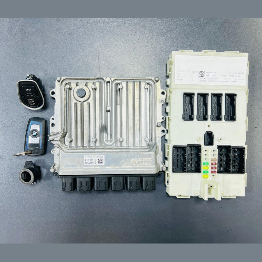 BMW 430i B48 F33 2016 MOTORSTEUERGERÄT ECU SET DME 8676533