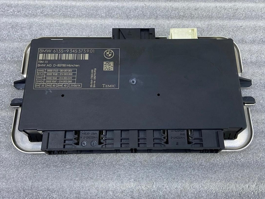 OEM BMW F10 Footwell Central Lock Gateway Control Module Unit FRM 9345373