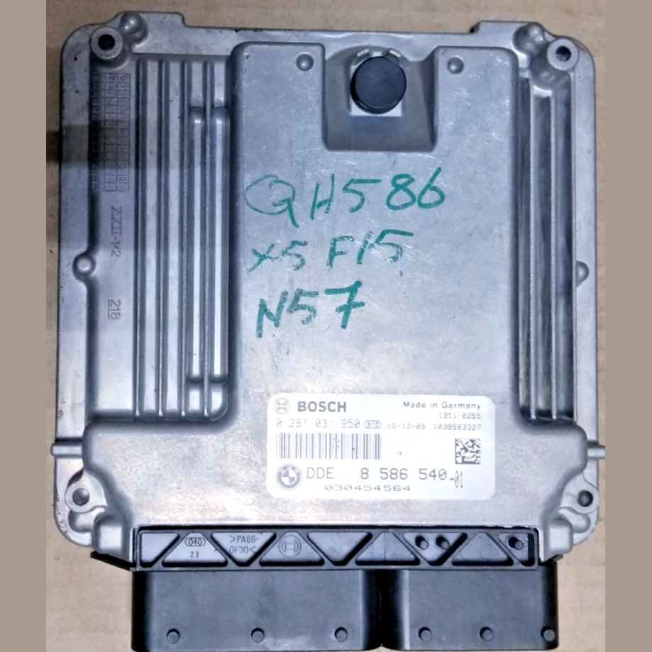BMW X5 F15 DIESEL 3.0D 2015 OEM Engine Control Module ECU Unit DDE 8586540