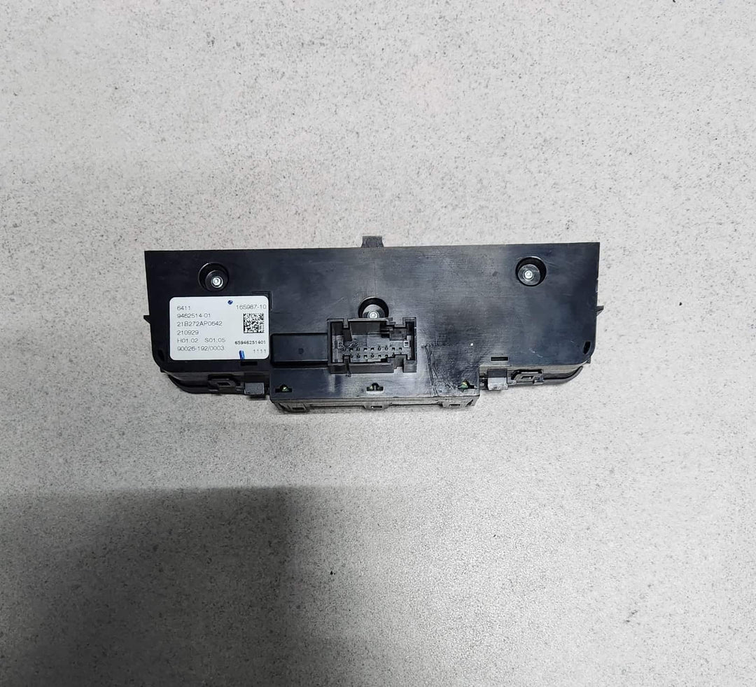 2020-2023 BMW M8 Climate Control Panel Rear 9462514 F93 M8 G05 G06 G07