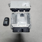 BMW Motorsteuergerät DDE8574380 F10 F11 520D DIESEL X3 F25 ECU SET