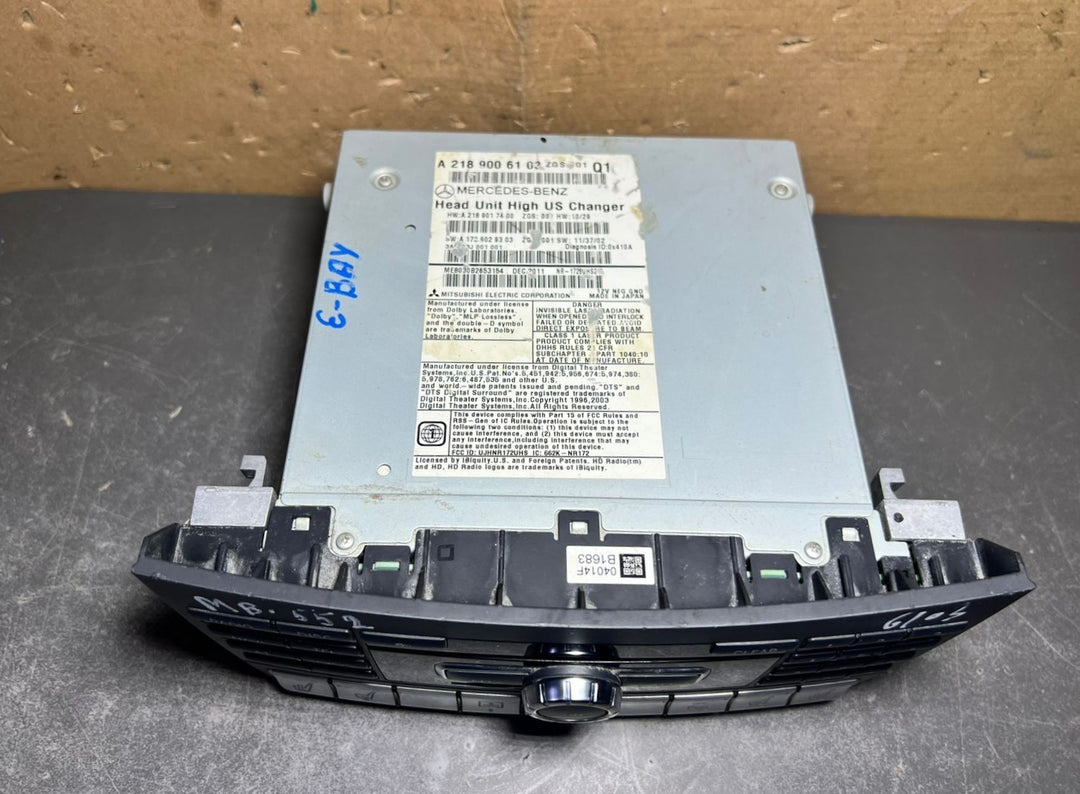 2011–2017 Mercedes-Benz W218 CLS-Class Head Unit CD Player A218 9006103 OEM