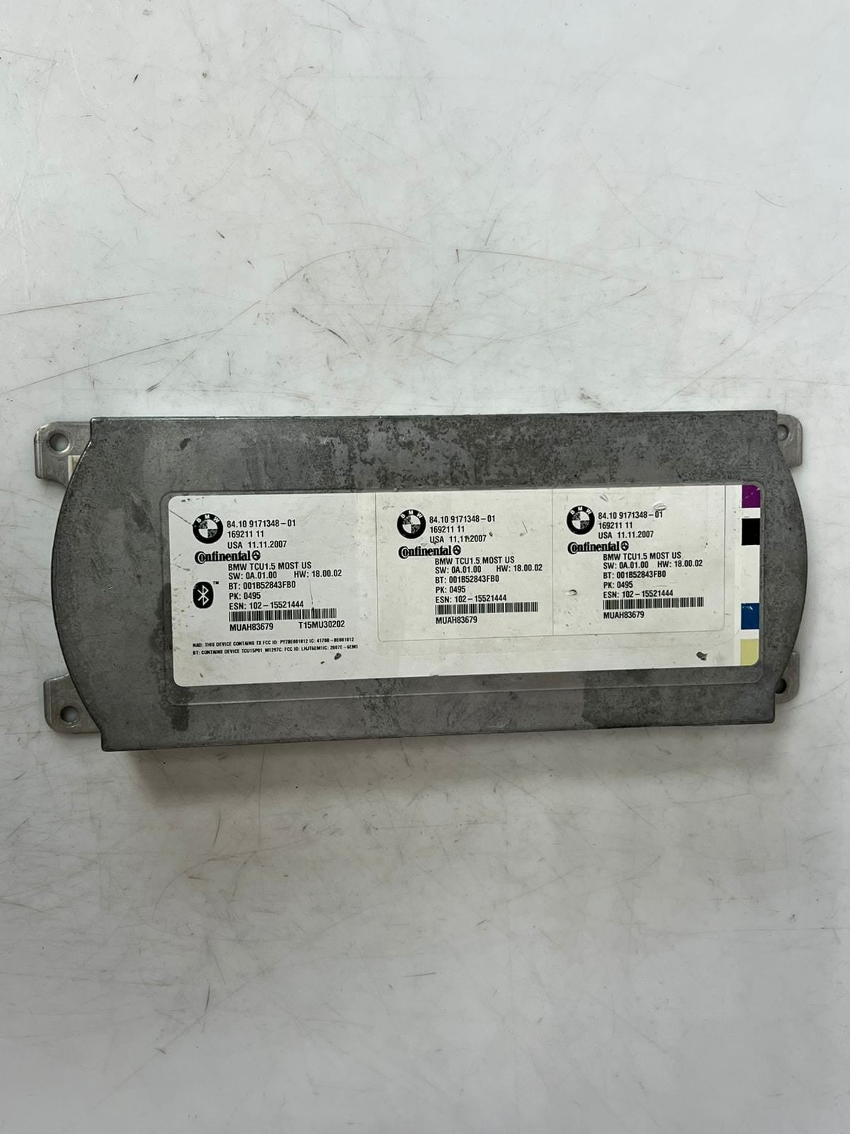 2007-2011 BMW 328i E90, E92 M3 Bluetooth Telematics Control Module 9171348 OEM