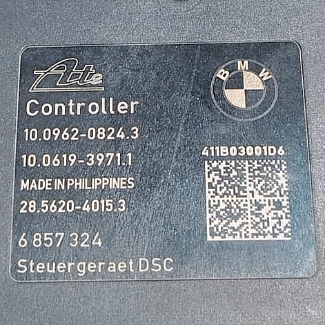 BMW f30 320i 1 SERIES F20 2012 1.6 PETROL ABS PUMP CONTROL MODULE UNIT 6857324