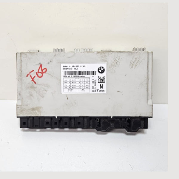 2011-2016 BMW BMW 650I F06 Seat Front Left Control Module 9257101