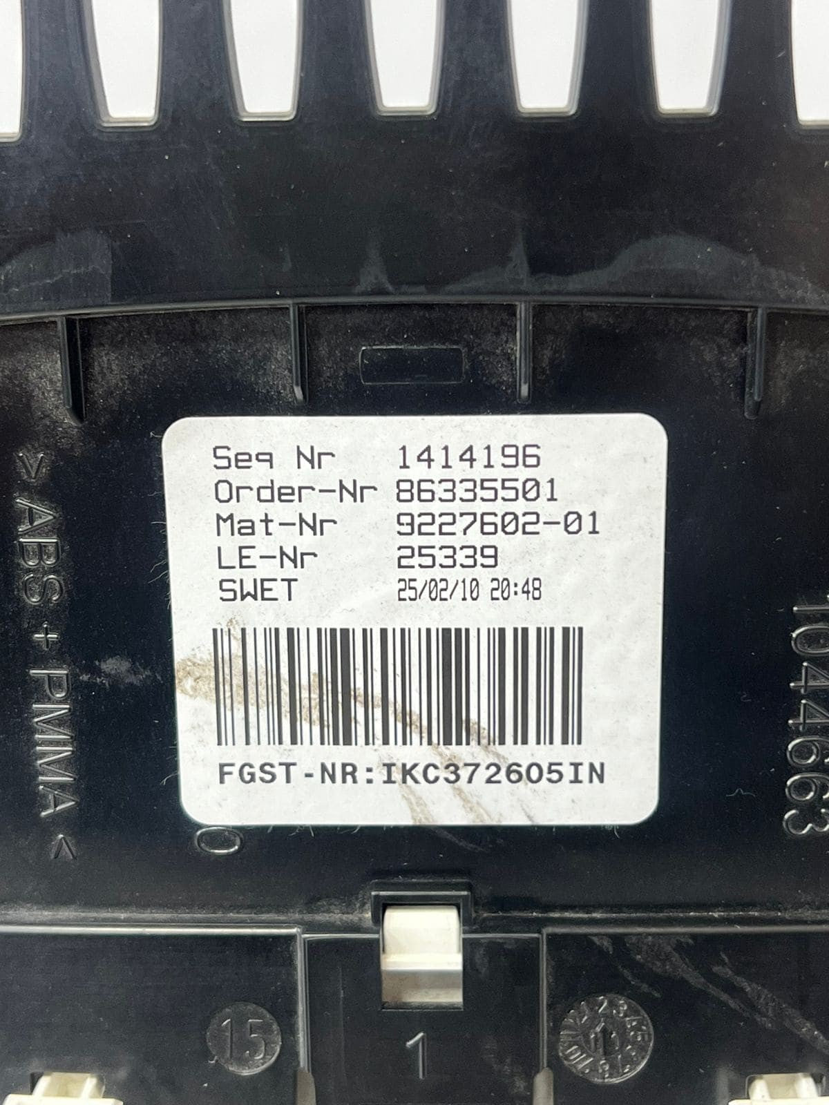 2010 BMW F10 5 Series 5 GT 523i 528I 535I Instrument Cluster 9227602 OEM
