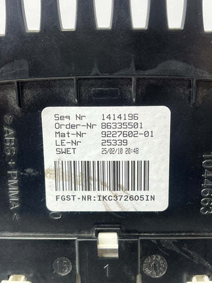 2010 BMW F10 5 Series 5 GT 523i 528I 535I Instrument Cluster 9227602 OEM