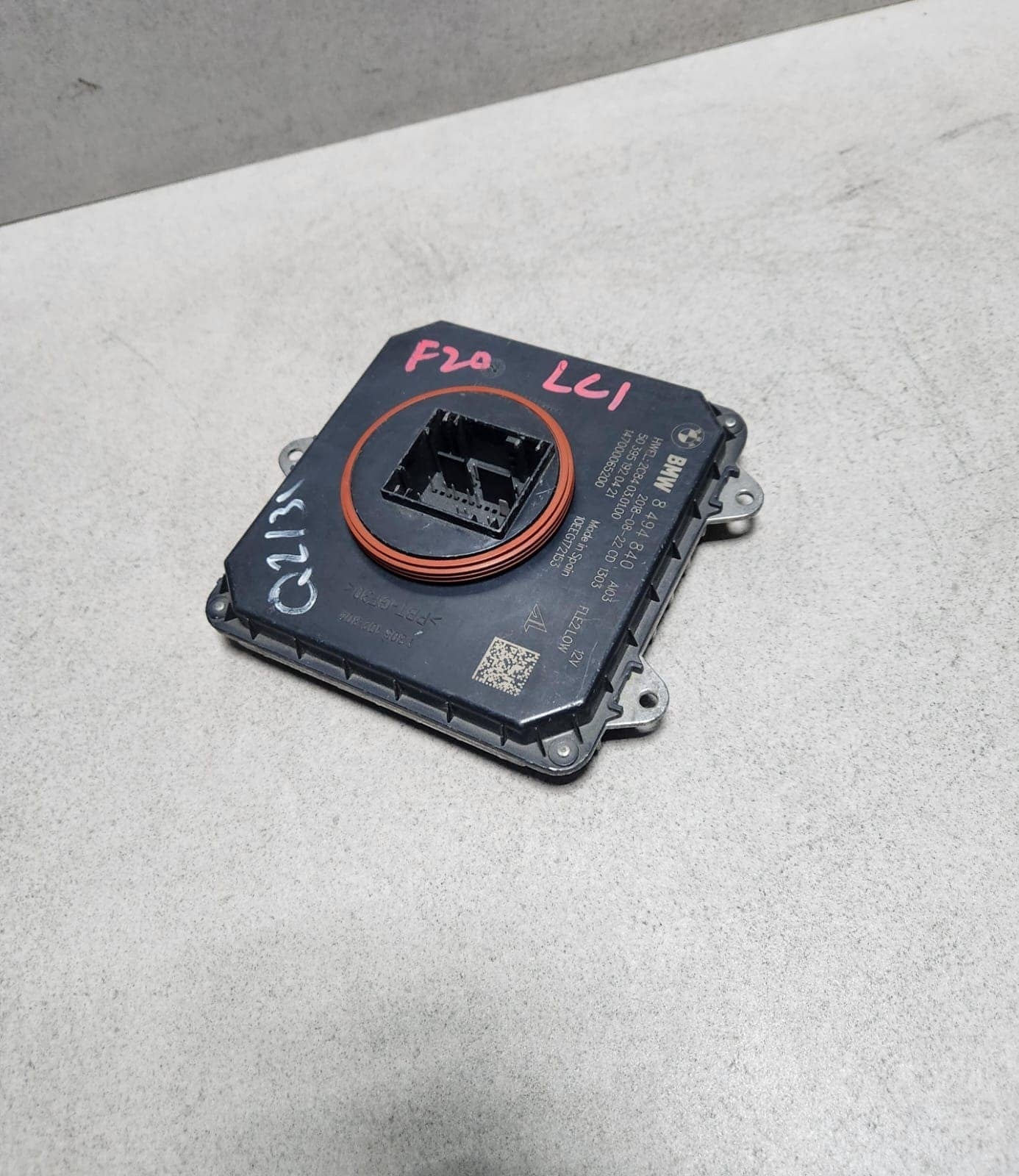 BMW Headlight Control Module Front Left Right Led 8494840 1 Series F20 F21 LCI