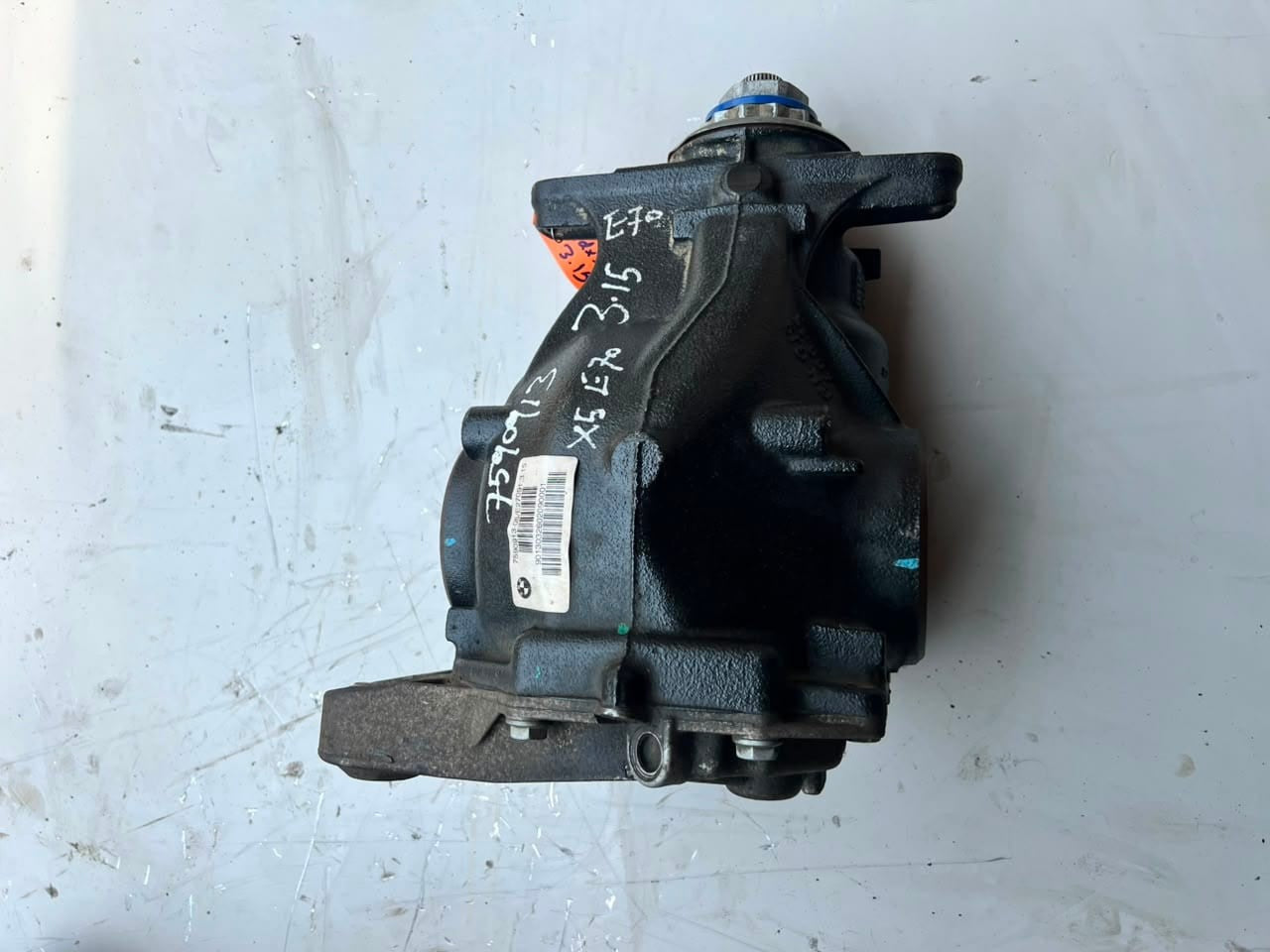 2010-2013 BMW X5 E70 LCI with 3.15 ratio Rear Differential 7590913 OEM