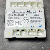 Mercedes-Benz W205 C-Class Rear Left Side Door Control Module A205 9006213 OEM