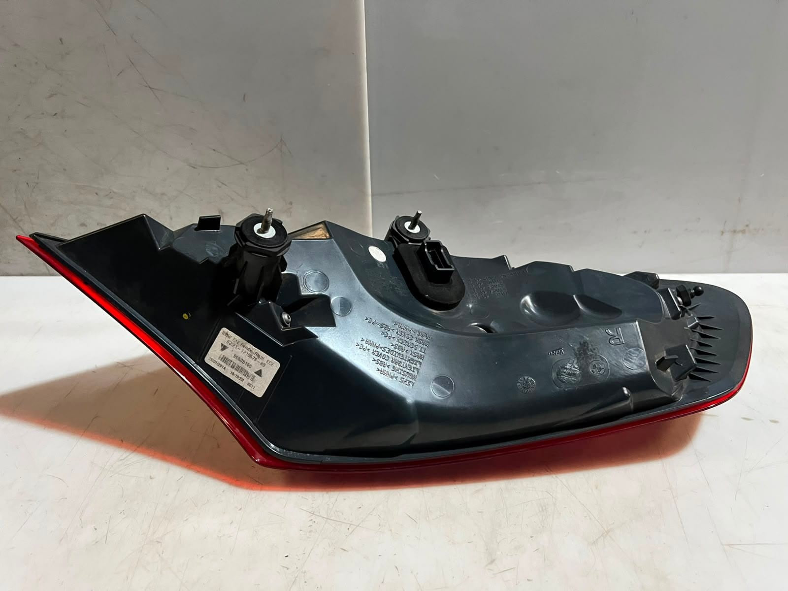 2011-2012 BMW 6 Series F06 F13 F12 Rear Right Tail Light Backlight 7210576 OEM