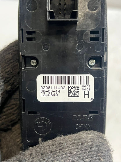 2012-2016 BMW 328i F30 F31 F34 Master Window LIFTER Control Switch 9208111 OEM