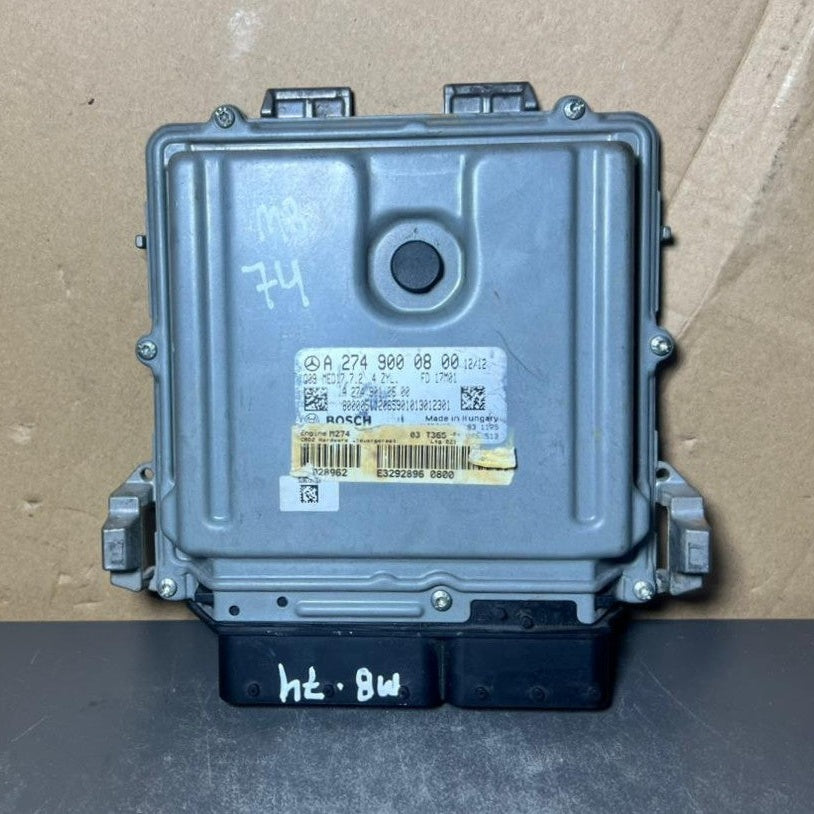 14-18 Mercedes W205 C-CLASS Engine Control Module Unit ECM ECU A274 9000800 OEM