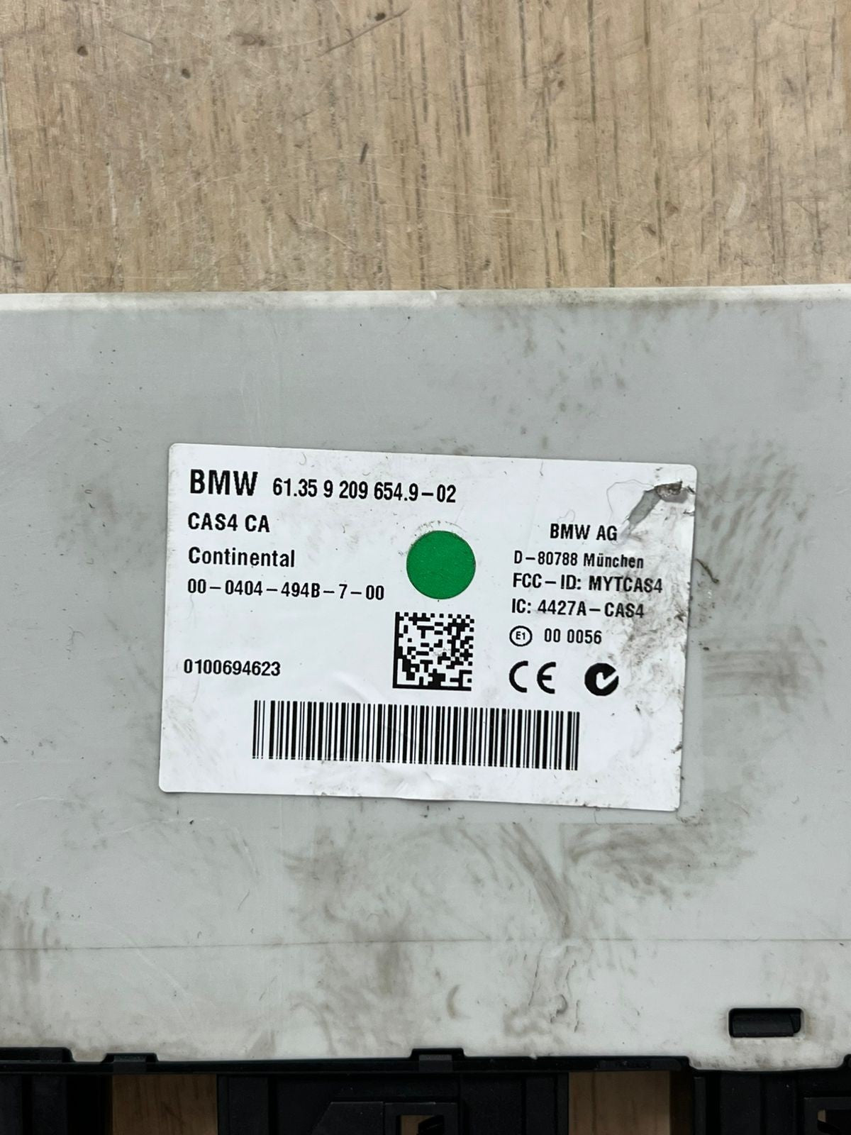 BMW 750Li N63 MSD85.0 ENGINE CONTROL UNIT ECU COMPLETE SET 7598345