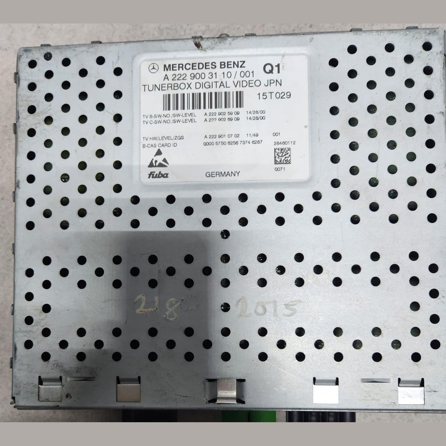 Benz TV Tuner Control Unit A2229003110 W222 S-Class and W205