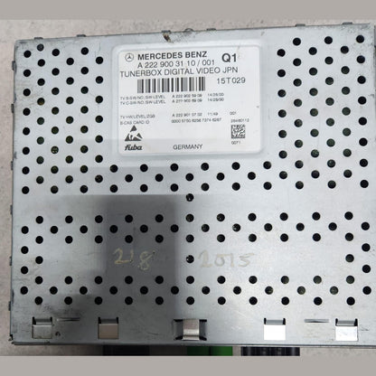 Benz TV Tuner Control Unit A2229003110 W222 S-Class and W205
