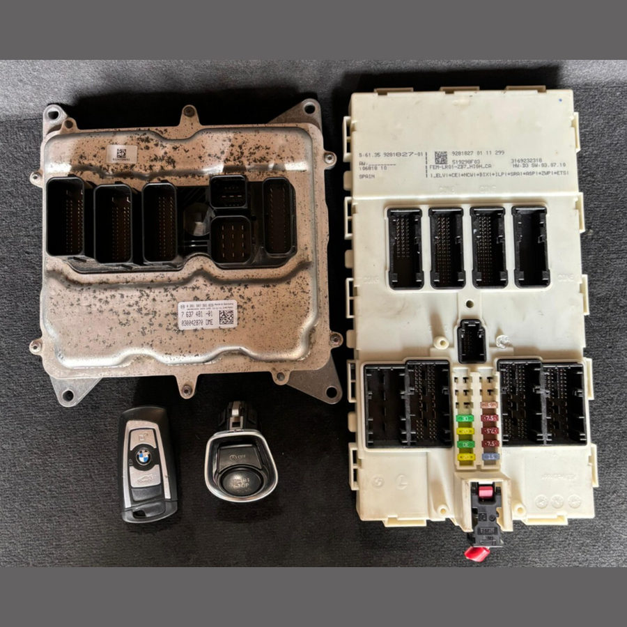 BMW 5 SERIES F10 F11 528i 2012 N20B20A 245 BHP ENGINE ECU KIT AUTO 7637481