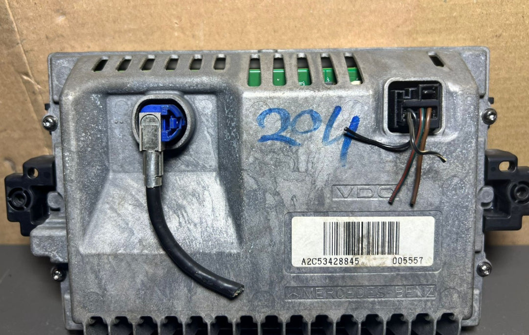 Mercedes W212 W204 GPS Navigation LCD Display Monitor Screen A172 9000102 OEM