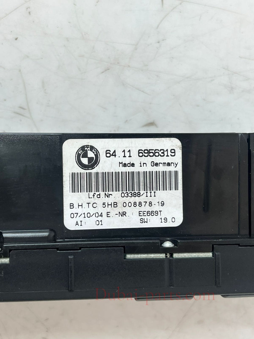2001-2006 BMW E46 3' 325i 330I M3 Heater AC Climate Control Panel 6956319 OEM