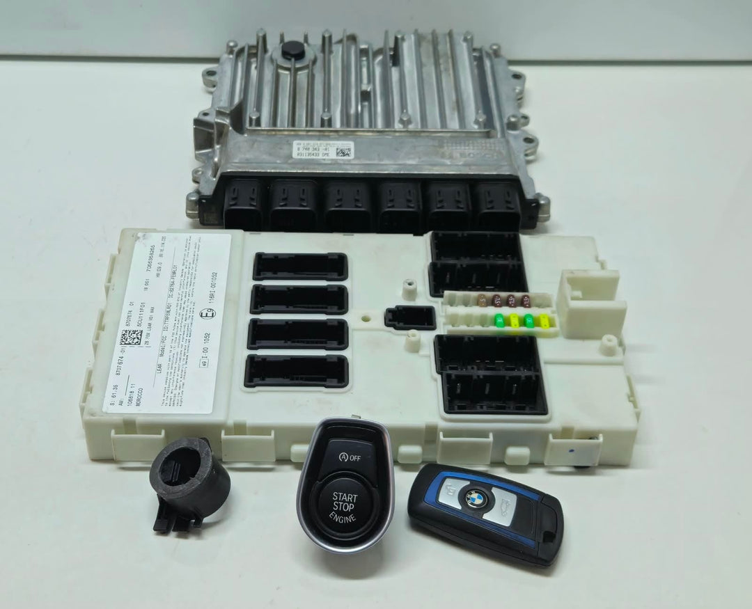 8740343-2018 BMW 430i F30 F32 F33 B48B Engine Control Unit ECU Set DME OEM