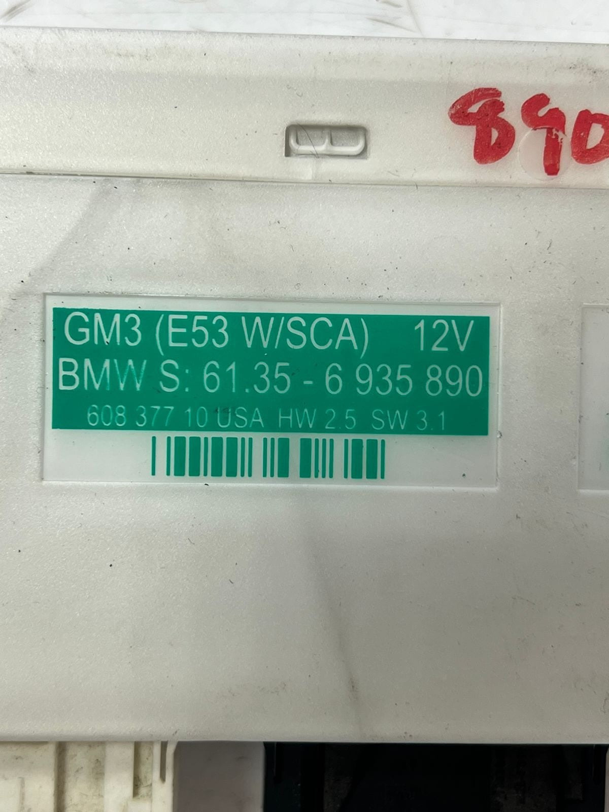 2004-2006 BMW E53 X5 GM3 WSCA 12V Body Control Module BCM 6935890 OEM