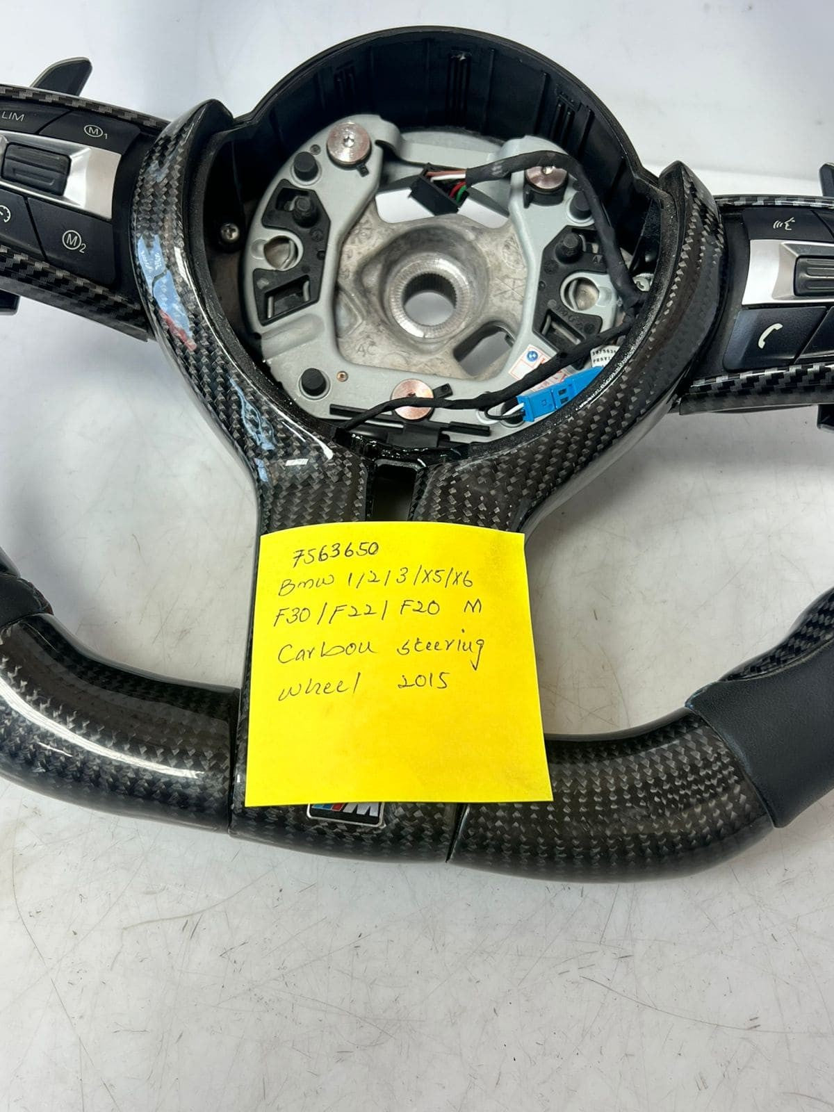 2015 BMW 1' 2' 3' X5 X6 F30 F20 F22 F32 cruise Steering Wheel 7563650 OEM