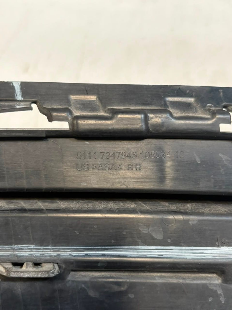 2015-2017 BMW X3 F25 X-Line Front Bumper RIGHT AIR VENT Grille 7347946 OEM