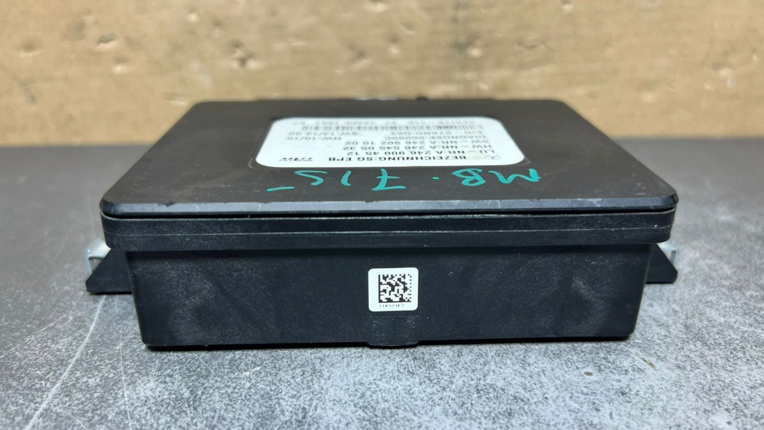14-19 Mercedes-Benz CLA250 Parking Brake Control Module Unit A246 9004512 Oem