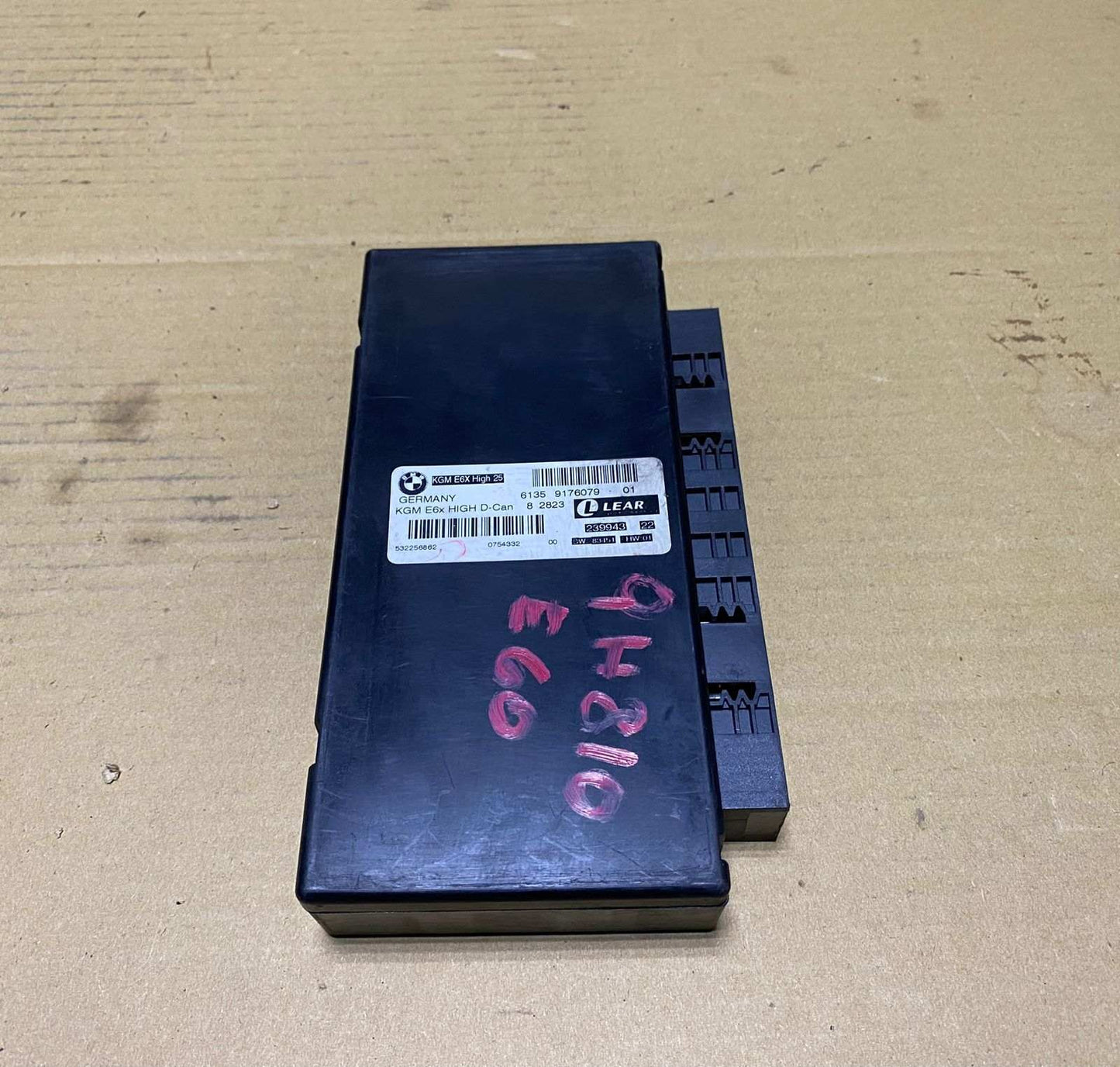 2008-2010 BMW 528i Body Gateway Control Module 9176079 5 Series E60 and 6 Series