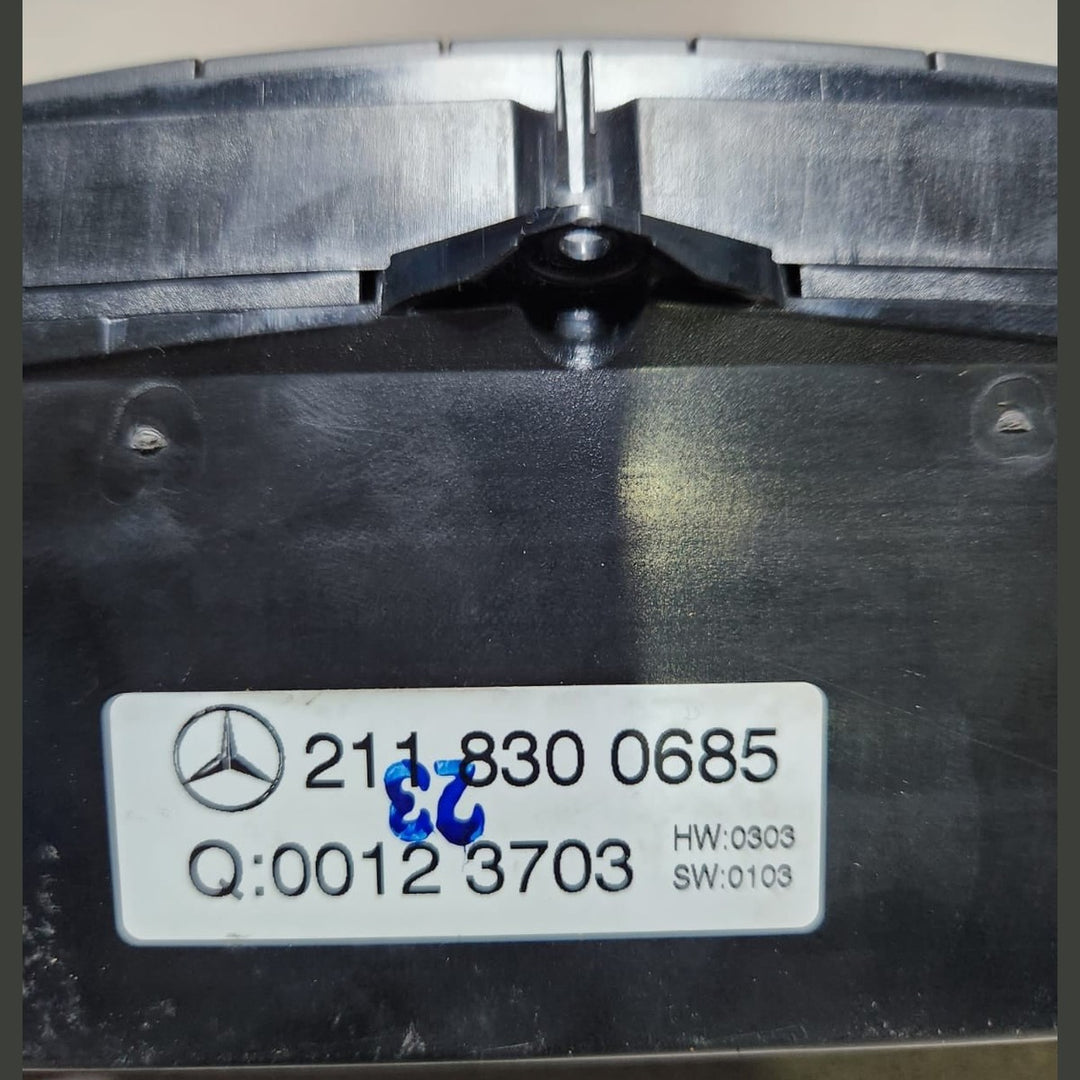 Mercedes-Benz Climate Control Unit Left 2118300685 E-Class W211