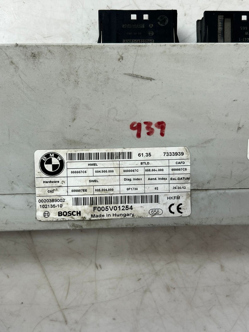 BMW  F11 5 Series Touring Tailgate Control Unit 7333939 oem