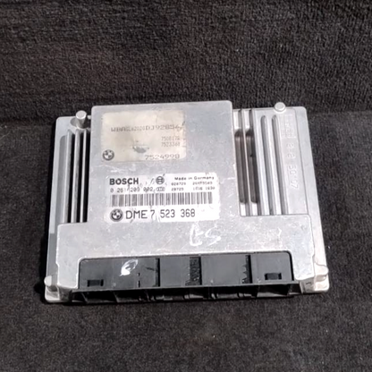 MW 7 SERIES E65 E66 N62 ENGINE CONTROL UNIT ECU MODULE ONLY DME - 7523368