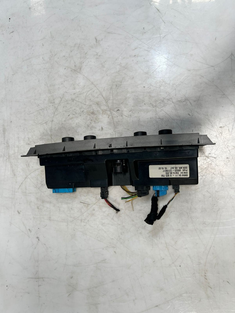 BMW 735i 740i 7 Series E65 E66 Automatic Climate Control Panel 6925750 OEM
