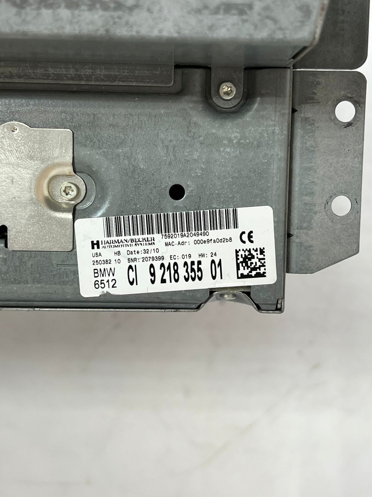 2010-2013 BMW X5 Navigation System 9218355 E70 X5 and E71 X6