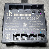 Mercedes-Benz W166 GL ML Rear Right Side Door Control Module A166 9006507 OEM