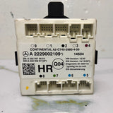 2015-2018 Mercedes-Benz C300 Door Control Unit Module A 2229002109 W205 C-Class