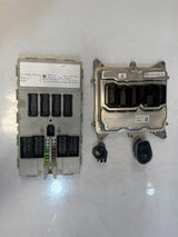 2015 BMW 3er F30 N26 328i Motorsteuergerät ECU SET DME FEM 8639594 OEM