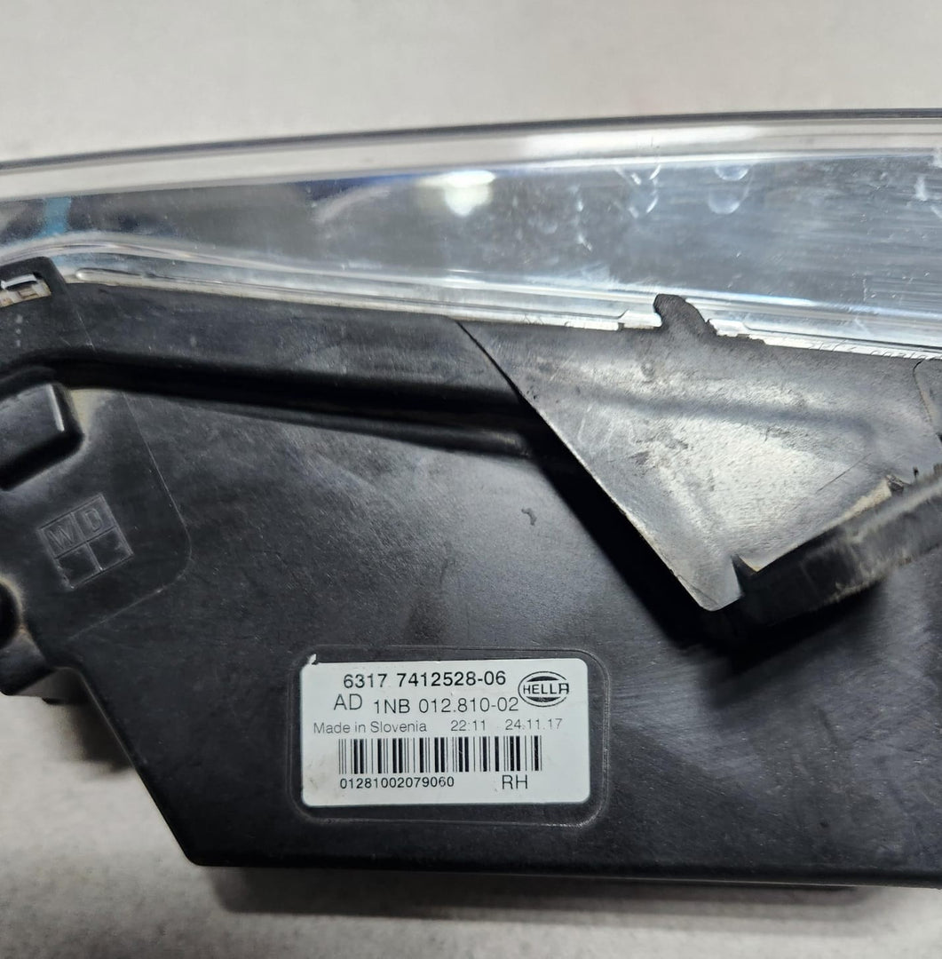 2017-2021 BMW X3 Front Fog Light Led Right 7412528 X3 G01 X4 G02 X2 G08 