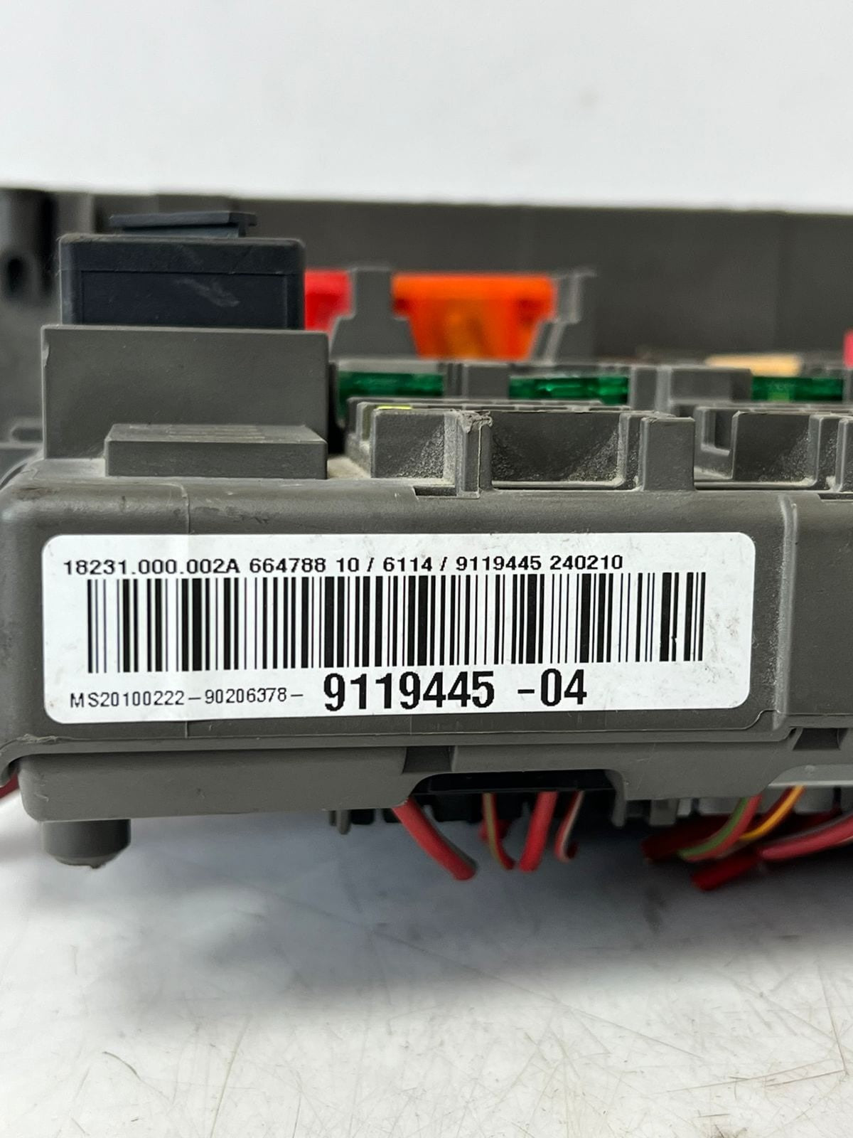 2008-2015 BMW 328i E81 650I Power Distribution Fuse And Relay Box 9119445 OEM