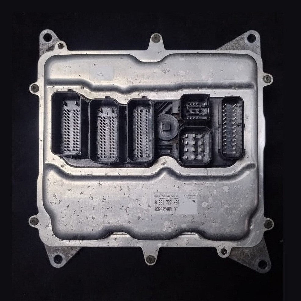 BMW X1 Series E84 2014 Engine Control Unit  ECU SET + CASE + KEY DME 8631727